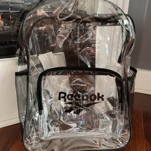 REEBOK BACKPACK IN CLEAR